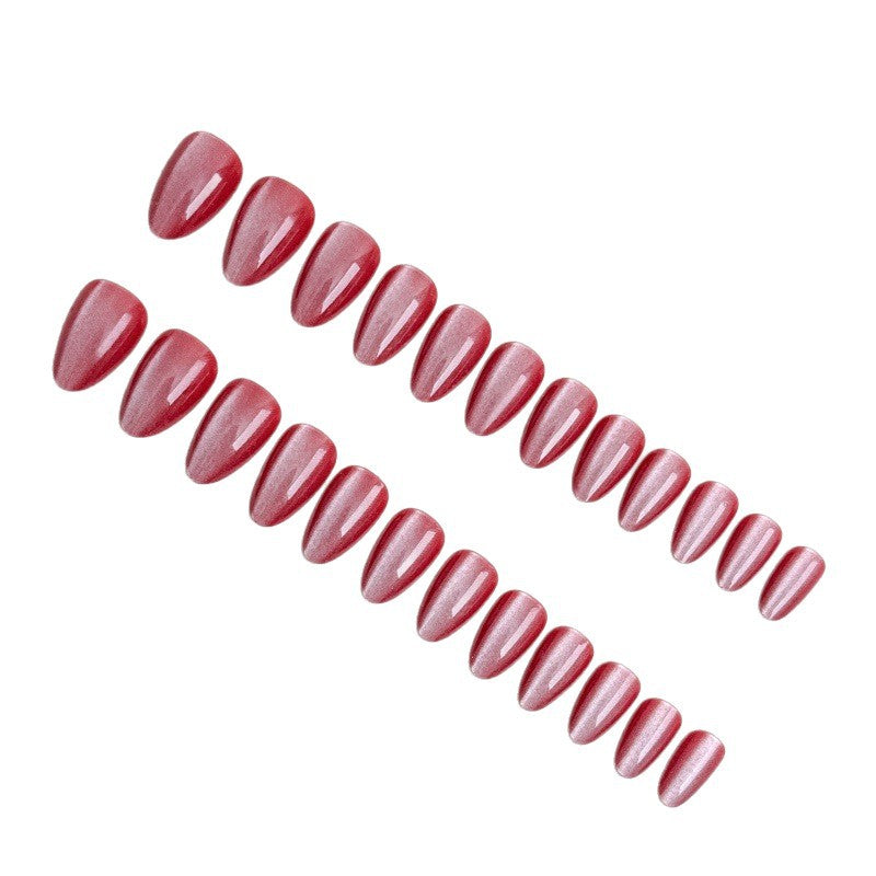 Elegant artificial nails with shimmering finish Stornfield