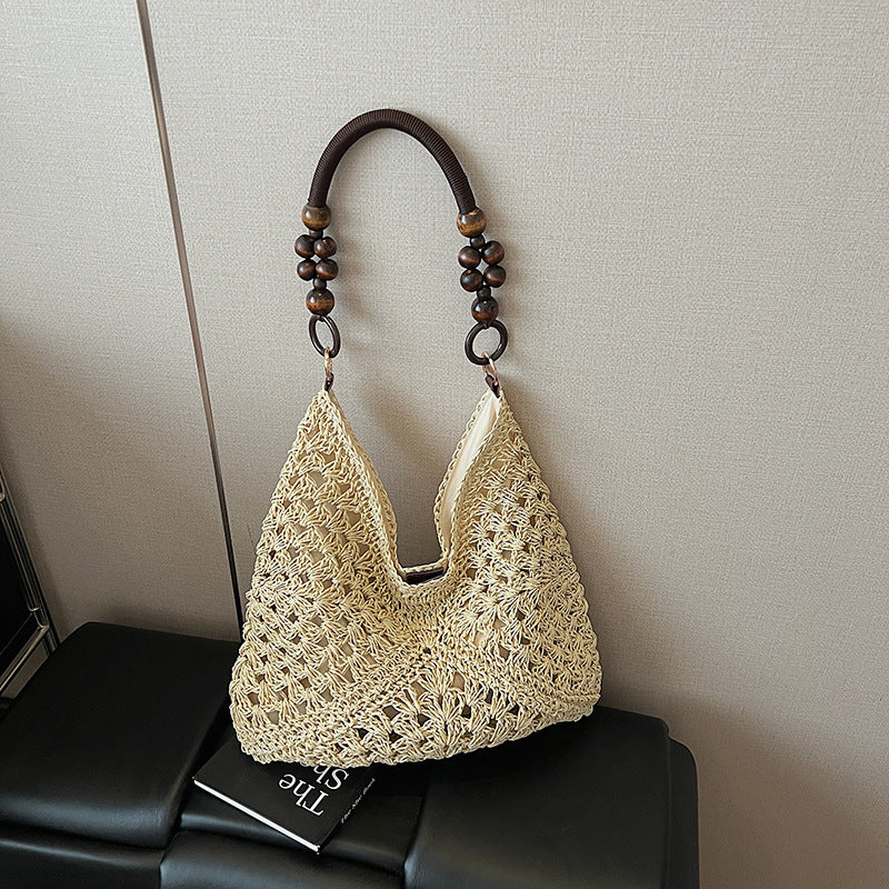 Handcrafted Woven Beach Tote