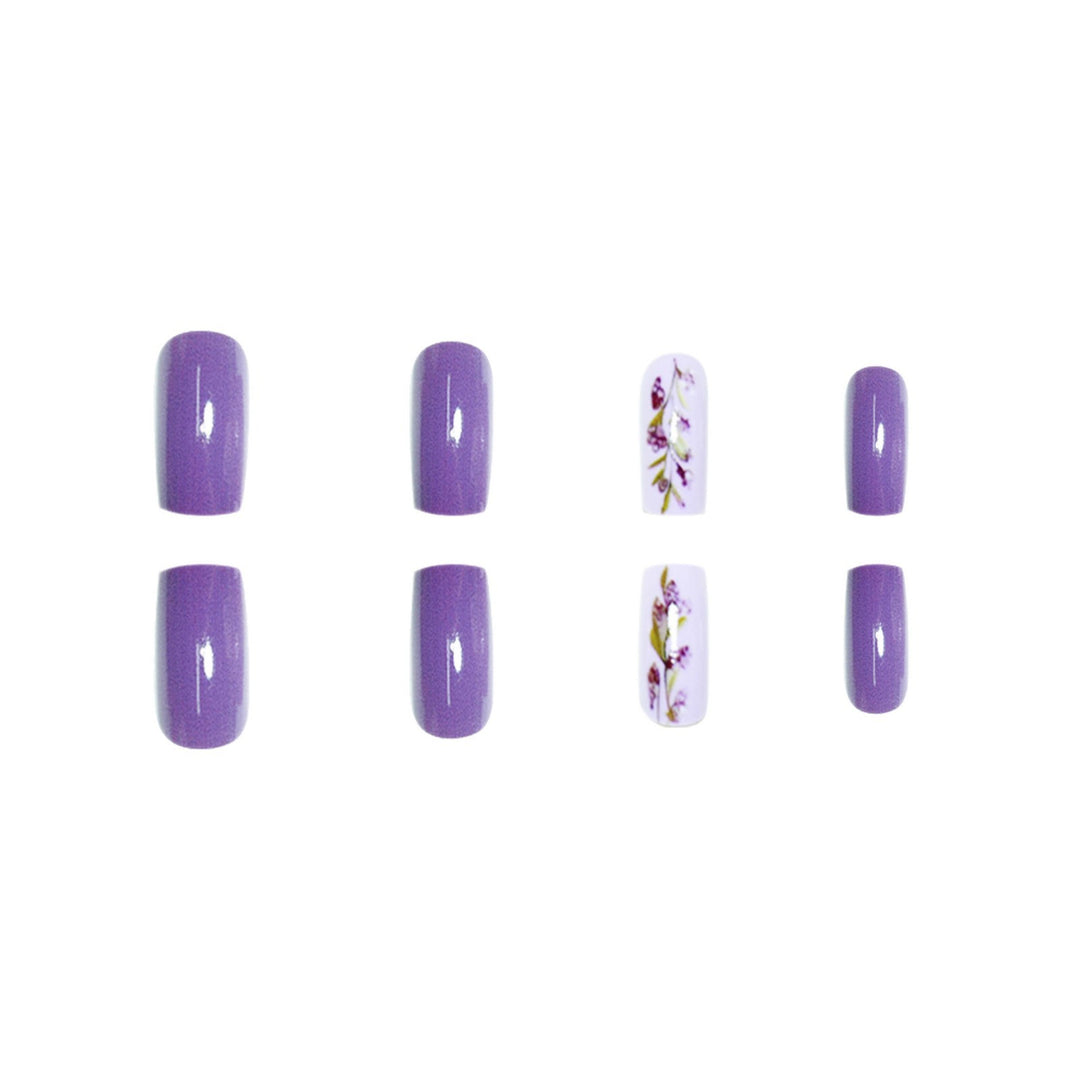 Floral Accent Nail Art Extensions Stornfield