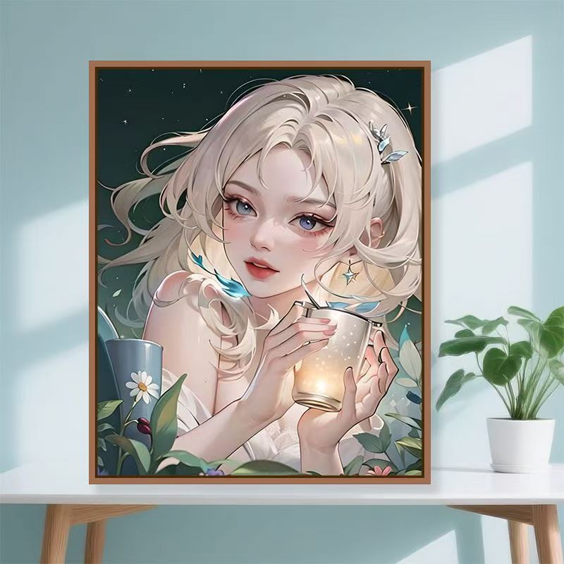 Enchanted Dreamy Portrait Canvas Art Stornfield