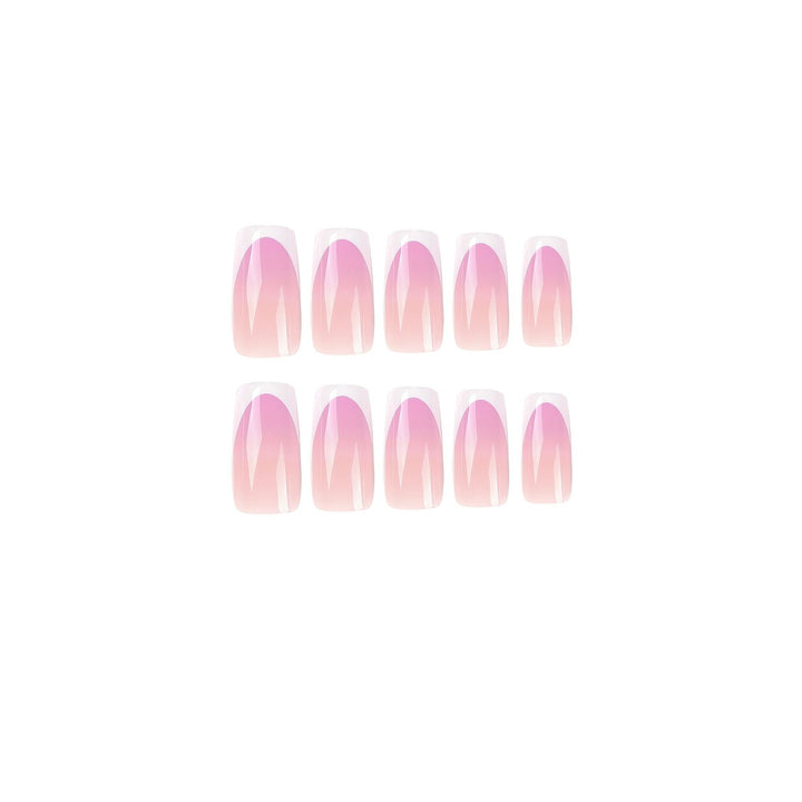 Artful Nail Extensions with Delicate Ombre Design Stornfield