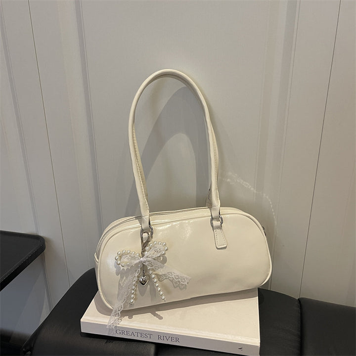 Patent Leather Handheld Satchel