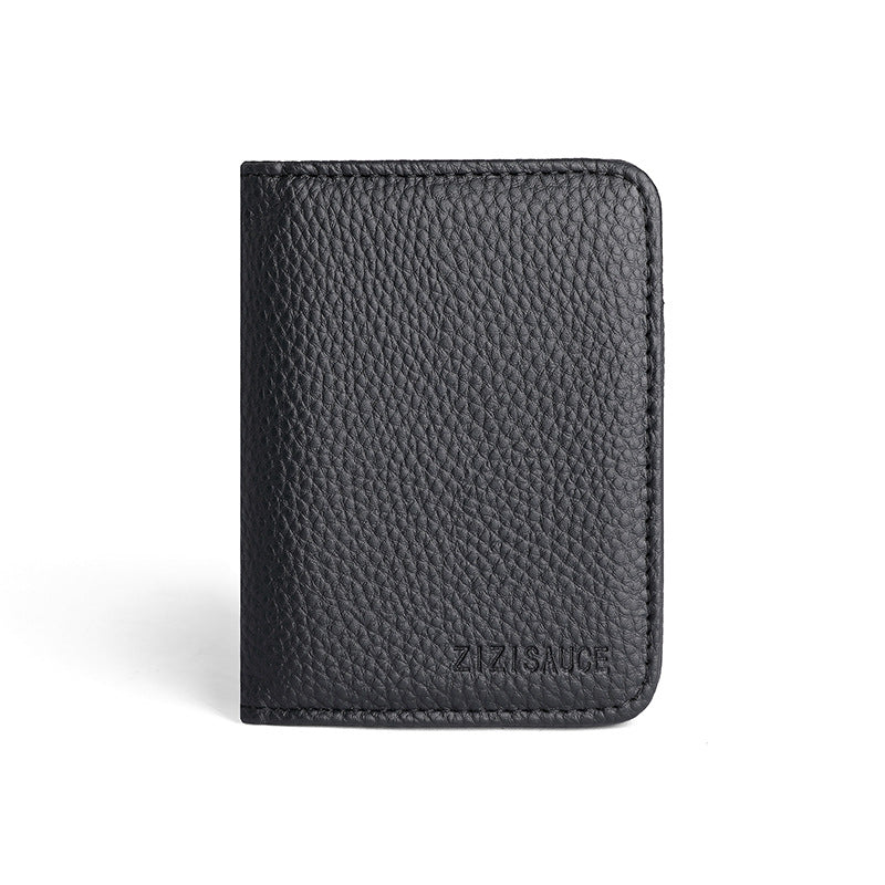 Minimalist Leather Card Holder Stornfield