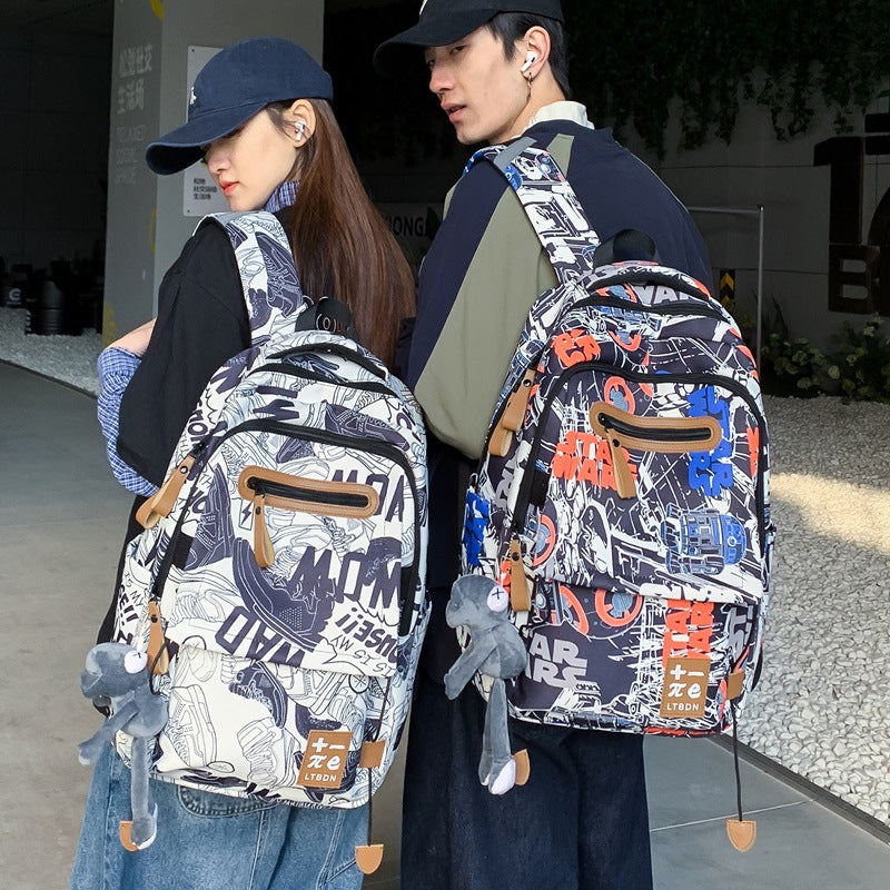 Fashionable Patterned Backpack Stornfield