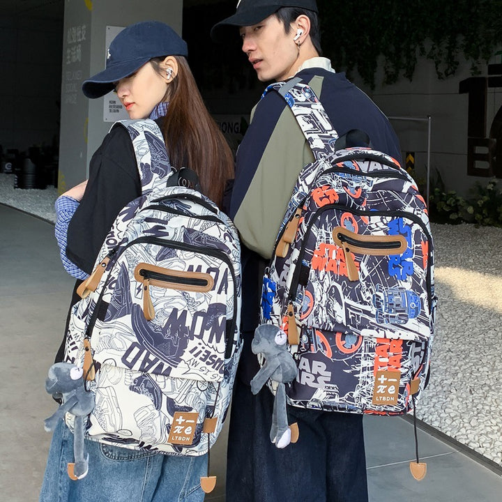 Fashionable Patterned Backpack Stornfield