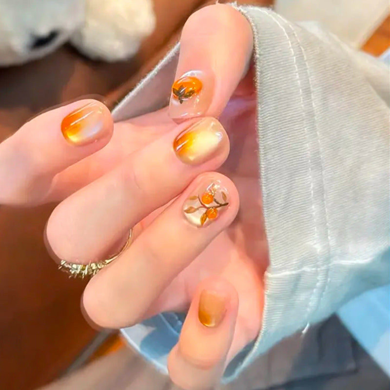 Artificial nail set with shiny 3D accents Stornfield