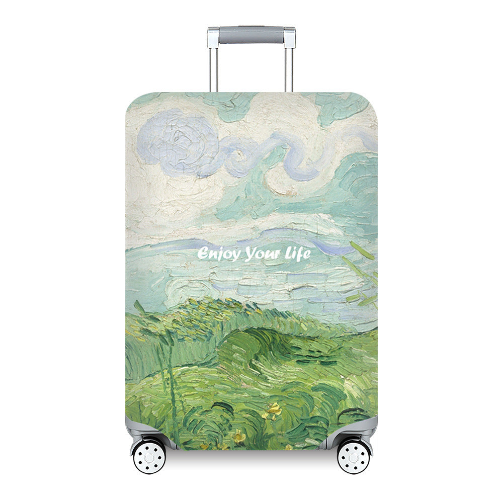 Women's Travel Suitcase with Colorful Floral Design Stornfield