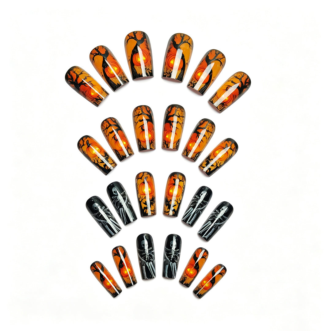Artificial nails with Halloween design Stornfield