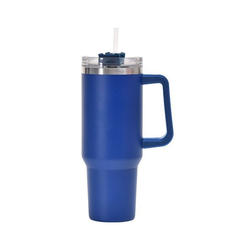 Women's Insulated Drinking Cup with Handle and Straw Stornfield