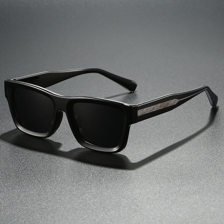 Women's sunglasses in an urban, angular design with metallic accents Stornfield