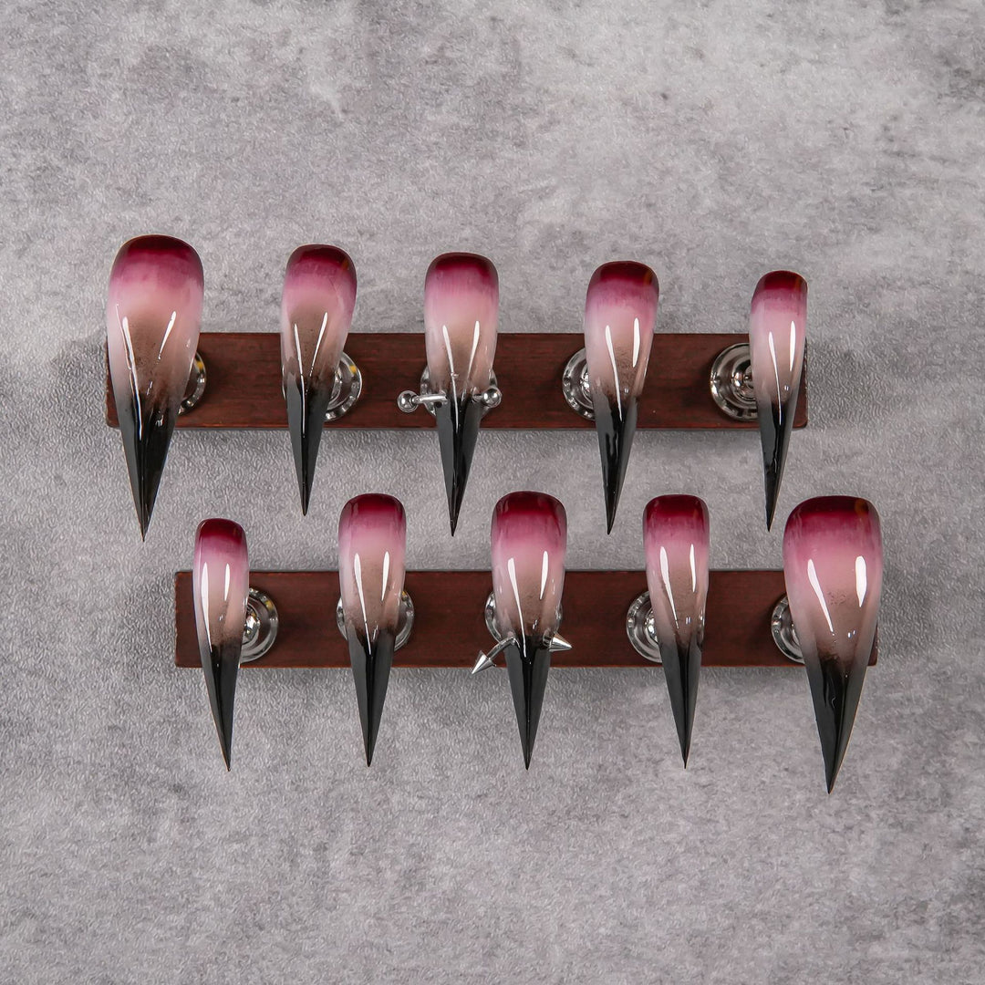 Stiletto Press-On Nail Art