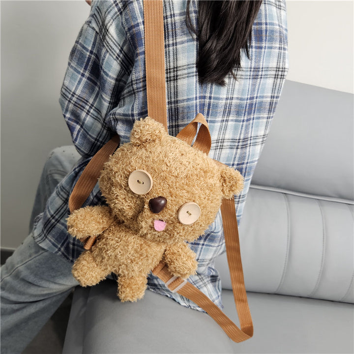 Cute Cuddly Backpack with Bear Motif Stornfield