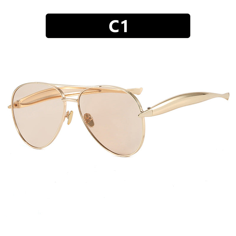 Women's pilot sunglasses with elegant accents and protective UV filter Stornfield