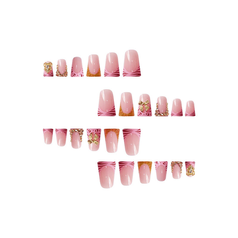 Floral Design Press-On Nails Stornfield