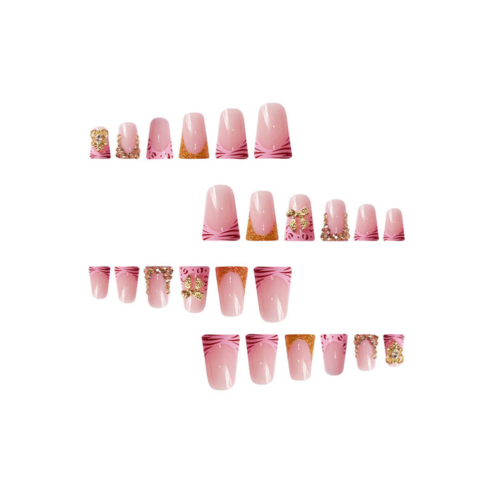 Floral Design Press-On Nails Stornfield