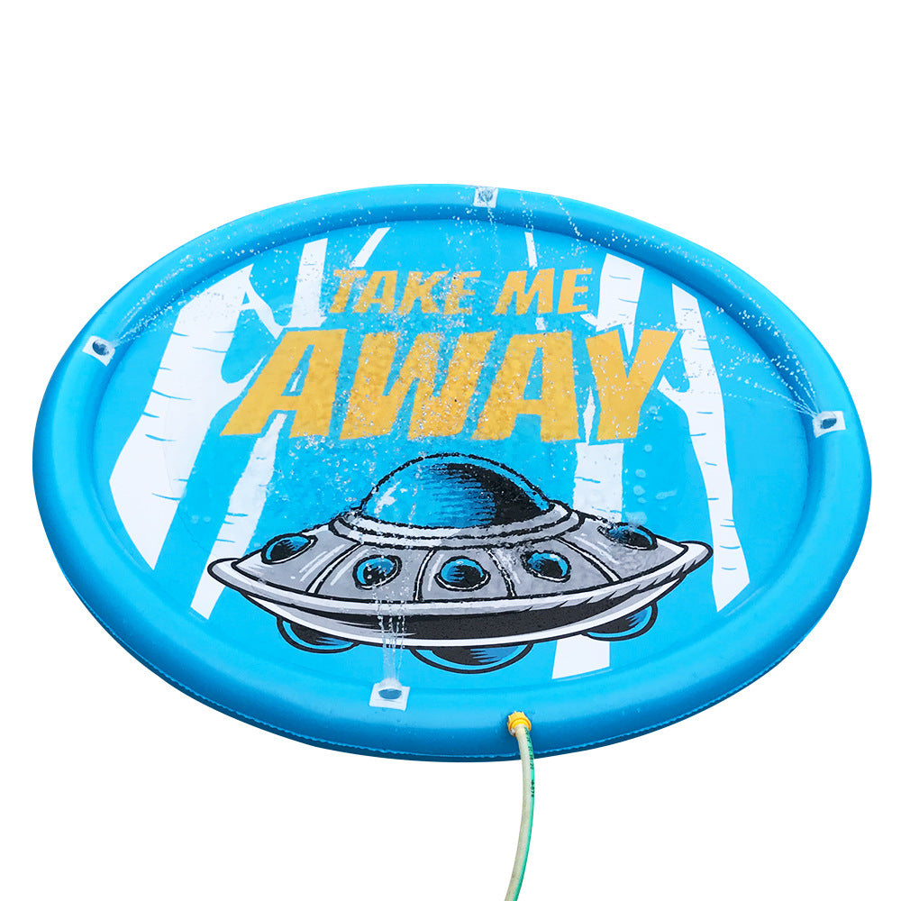 Kids inflatable paddling pool with maritime motifs Stornfield