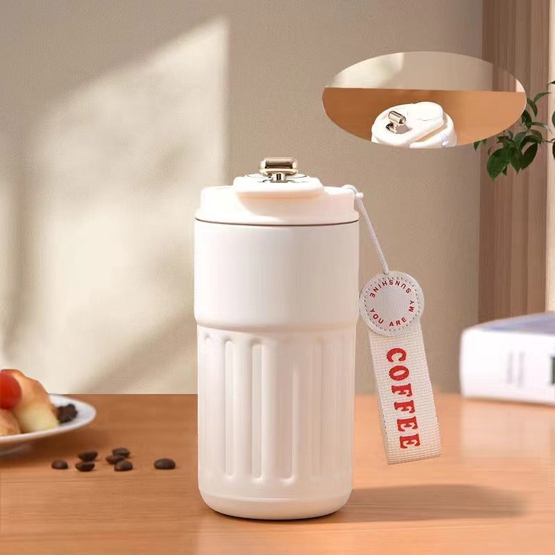 Unisex insulated coffee mug with practical lid Stornfield