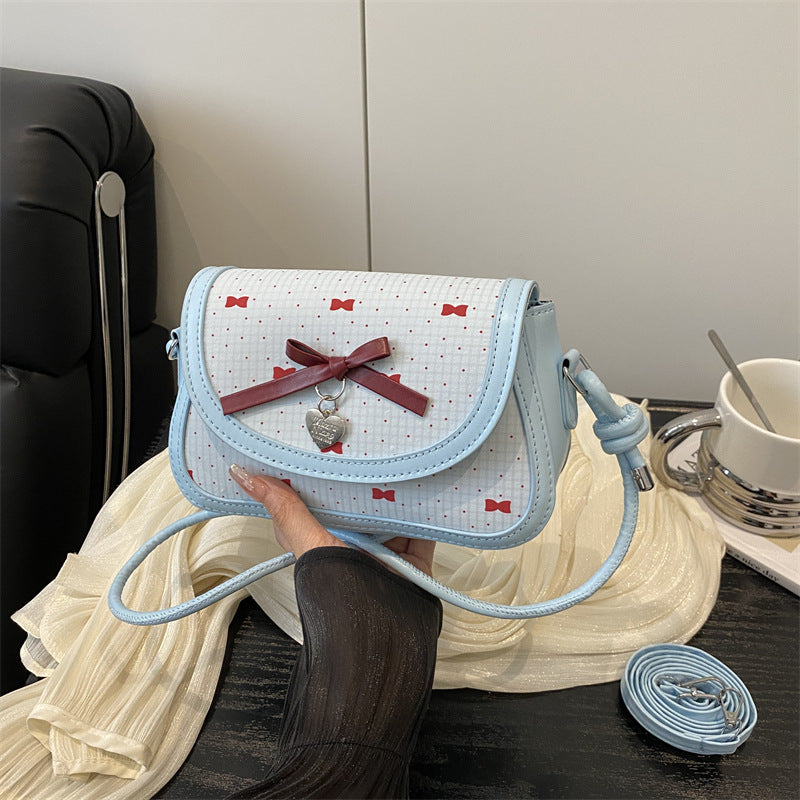 Adorable Bow-Embellished Crossbody Bag Stornfield