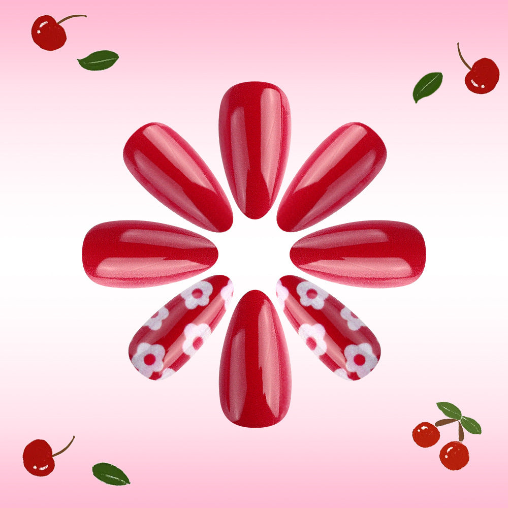 Artistic Cherry Blossom Nail Art Design Stornfield