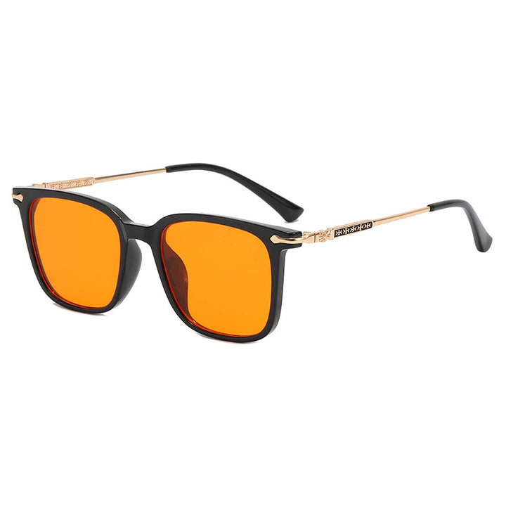 Ladies fashionable sunglasses with elegant frame and contrasting lenses Stornfield