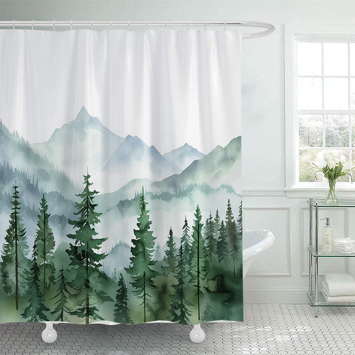 Artistic Shower Curtain Stornfield