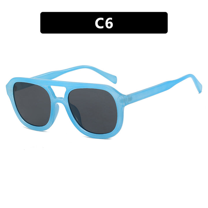 Women's fashionable sports sunglasses with wide, flexible frame Stornfield