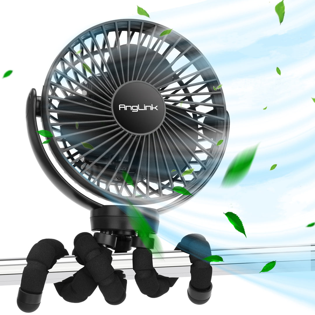 Unisex flexible mini fan with foldable holder Stornfield