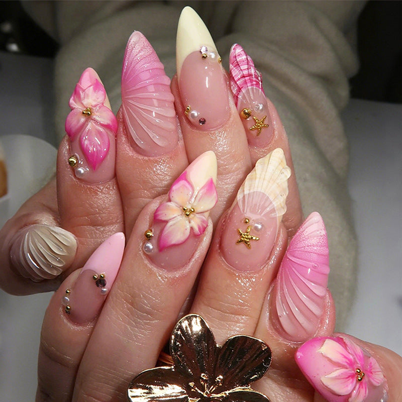 Flower-Inspired Press-On Nail Collection Stornfield