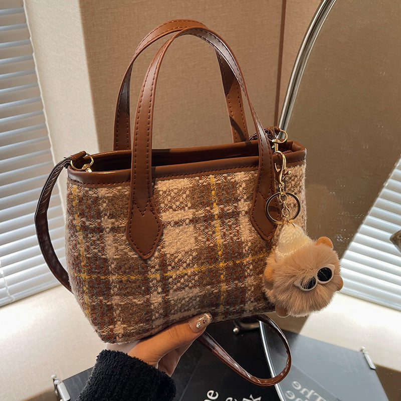 Plaid Handbag