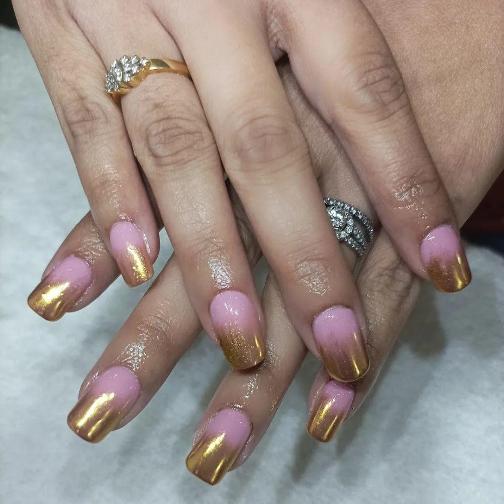 Glamorous artificial nails in elegant gradient Stornfield