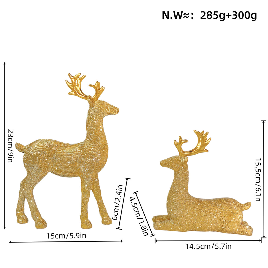 Elegant Christmas decoration in the form of reindeer Stornfield