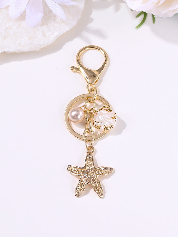 Keychain with Maritime Star Motif Stornfield