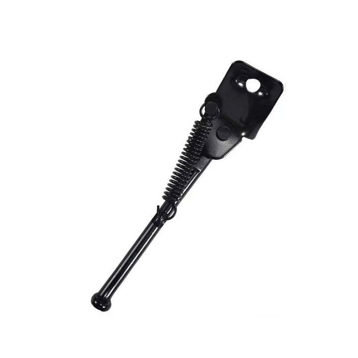 adjustable sixteen inch spring-loaded single-leg bicycle kickstand with sturdy mounting bracket Stornfield