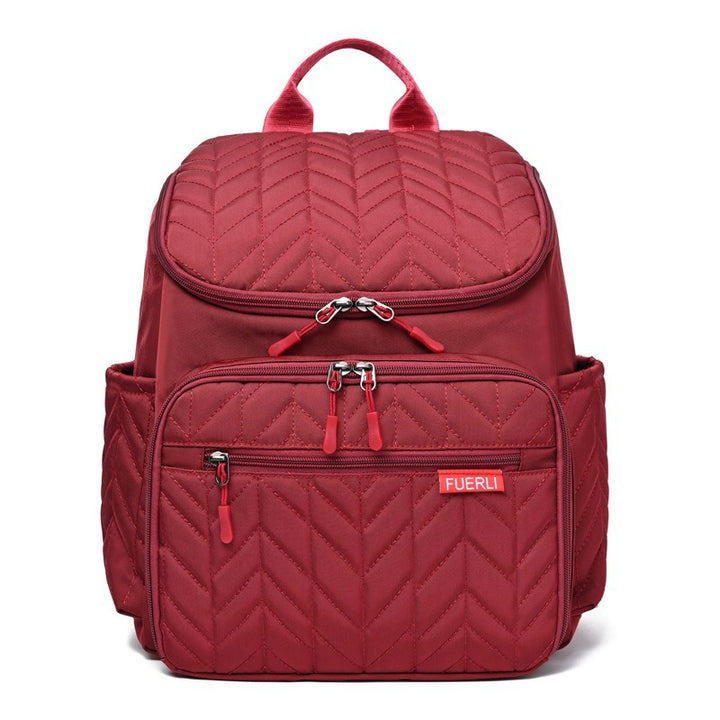 Elegant Quilted Multi-Compartment Backpack Stornfield