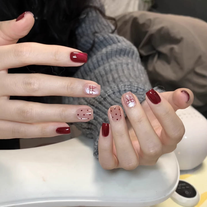 Artistic Floral Press-On Nail Set Stornfield 1789803421
