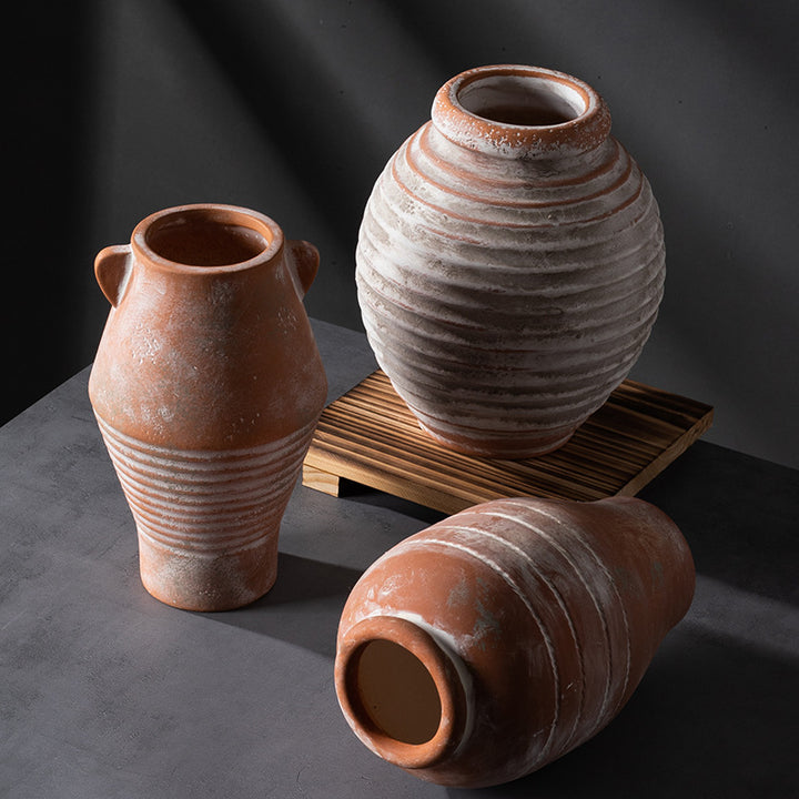 Rustic ceramic vases Stornfield