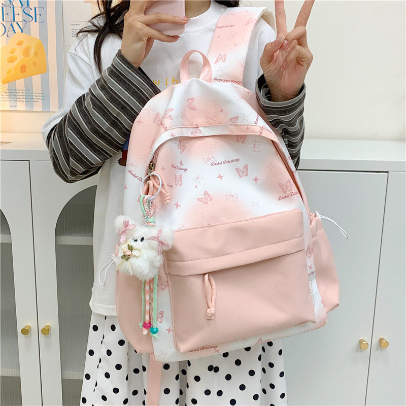 Butterfly Print Backpack Stornfield