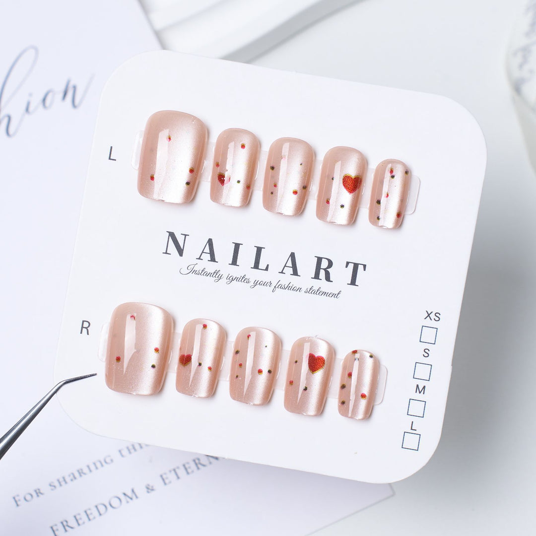 Artificial Nails in Stylish Ombre Design Stornfield