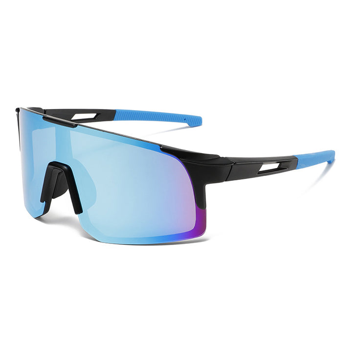 Unisex nan sporty wraparound sunglasses with polarized lenses, high UV protection and non-slip nose pad Stornfield