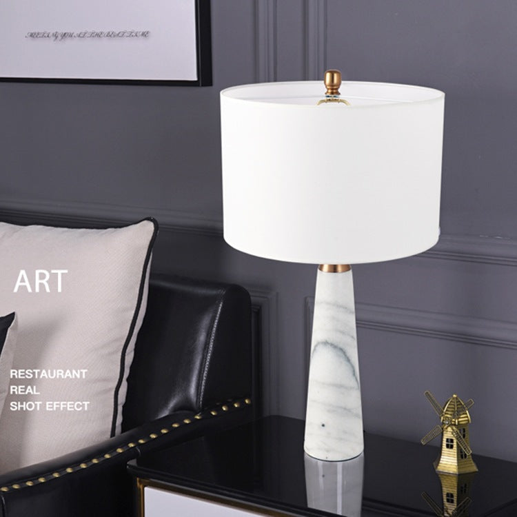 Marble Finish Table Lamp