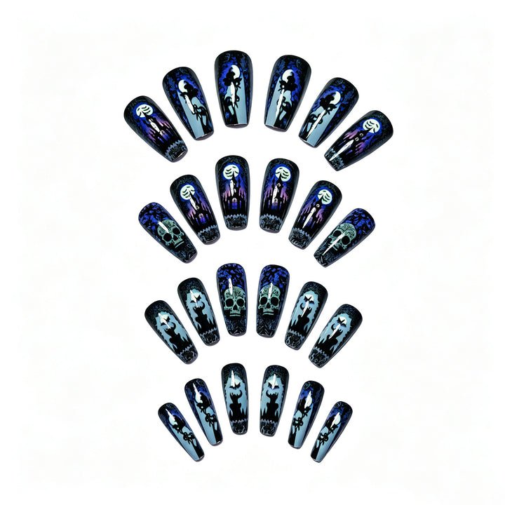 Creative Halloween Style Artificial Nails Stornfield
