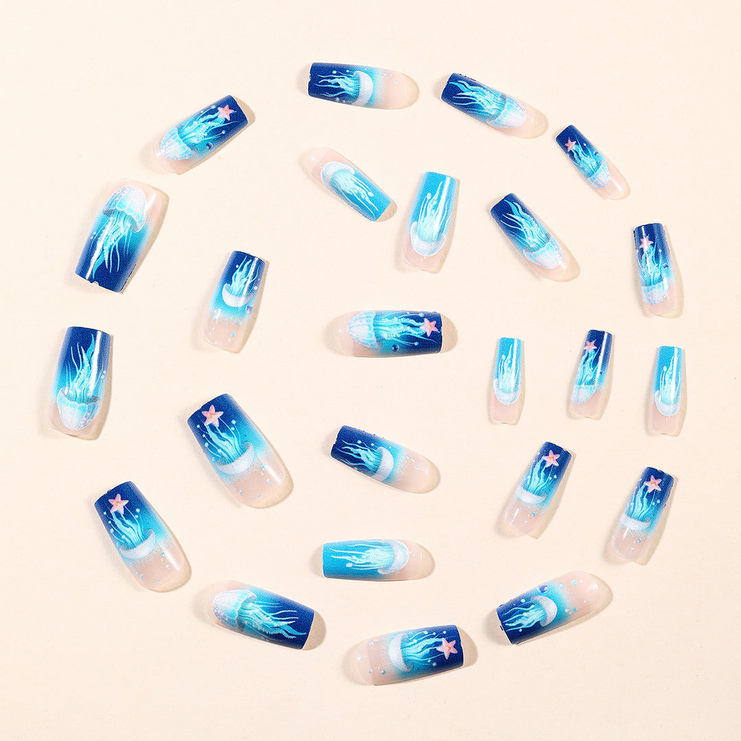 Marine-Themed Gel Nail Art Designs Stornfield