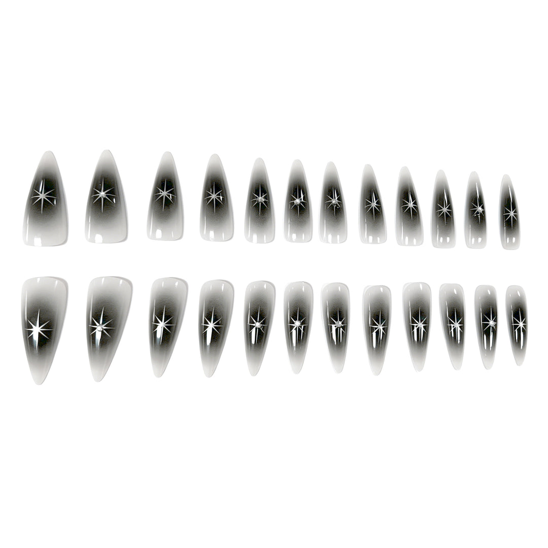 Elegant Star-Cut Nail Enhancements Stornfield