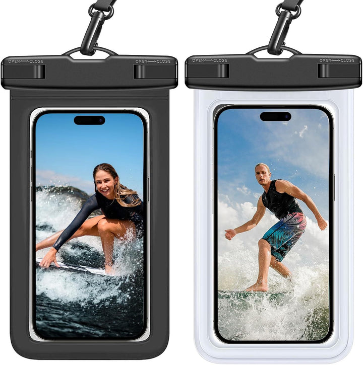 Waterproof smartphone bag with safety closure Stornfield
