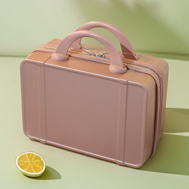 compact hard-shell cosmetic and travel vanity case with dual top handles Stornfield