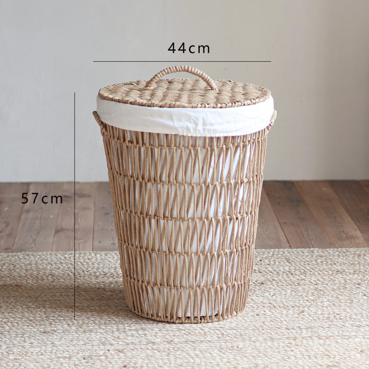 Stylish laundry basket with lid Stornfield