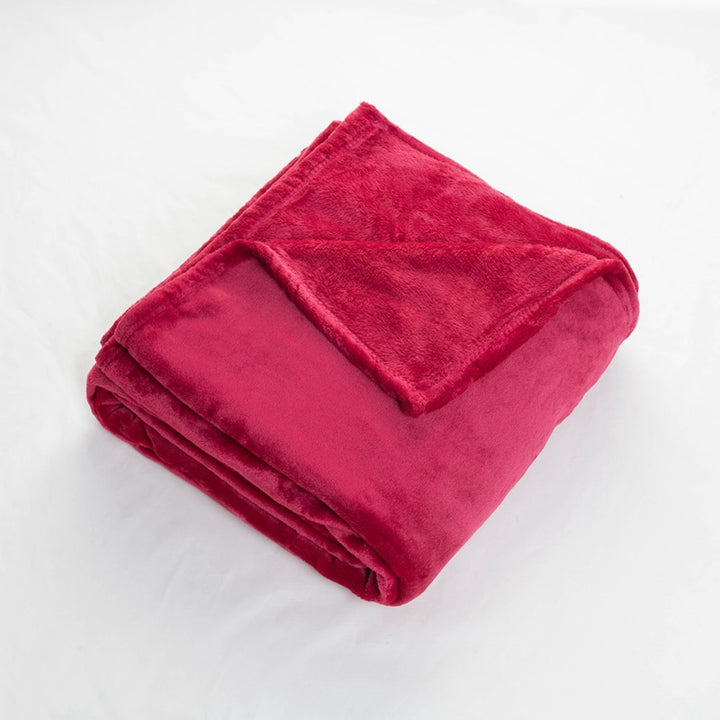 Women especially cozy and warming plush blanket Stornfield