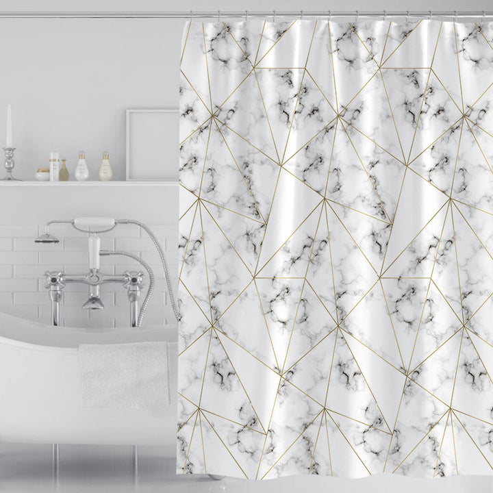 Women's Artistic Geometric Shower Curtain Stornfield
