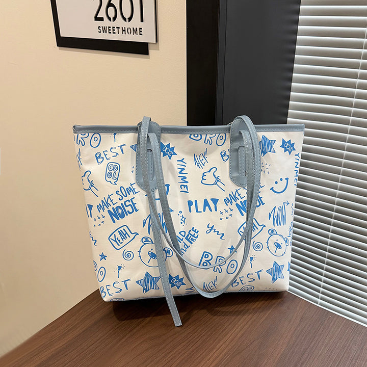 WoPlayful Graphic Tote Bag Stornfield