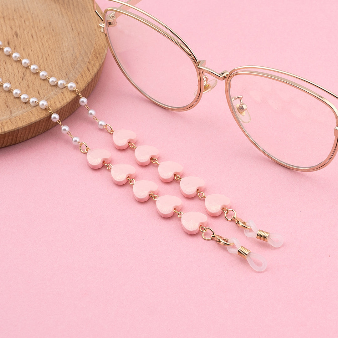 Heart Beaded Eyewear Chain Stornfield